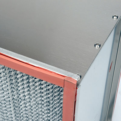 バッフル版が付いている250m3/H 400degree H14高温Hepaのフィルター