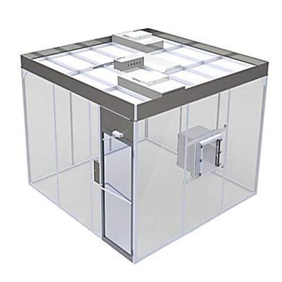 騒音レベル≤65dB LEDの照明の磨かれたクリーンルームの空気シャワーのEntranceway