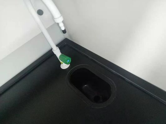 OEM PPの鋼鉄化学生物的実験室の排気ガスのフードの食器棚のキャビネット