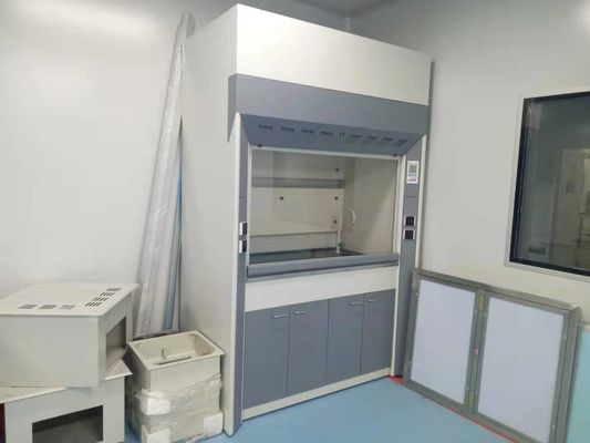 65dB騒音の実験室完全な鋼鉄PPはフードのアルカリ抵抗力がある1200m3/Hに腹を立てる