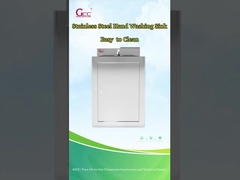 1人用 ステンレス スチール 手洗い シンク