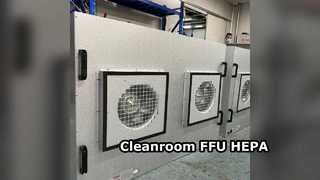 エネルギー効率の高いクリーンルーム FFU HEPA ろ過