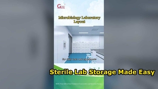 微生物学研究室のレイアウト